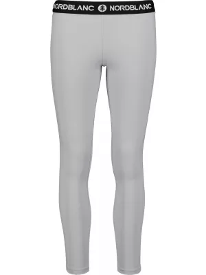 Leggings für Damen NORDBLANC CONTRIVE NBSPL7186 HELLGRAUE AKZENTE