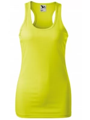 Funktions-Tanktop für Damen MALFINI RACER 167 NEONGELB
