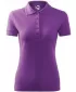 Damen-T-Shirt mit Kragen MALFINI PIQUE POLO 210 LILA