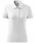 Damen-T-Shirt mit Kragen MALFINI COTTON 213 WEIß