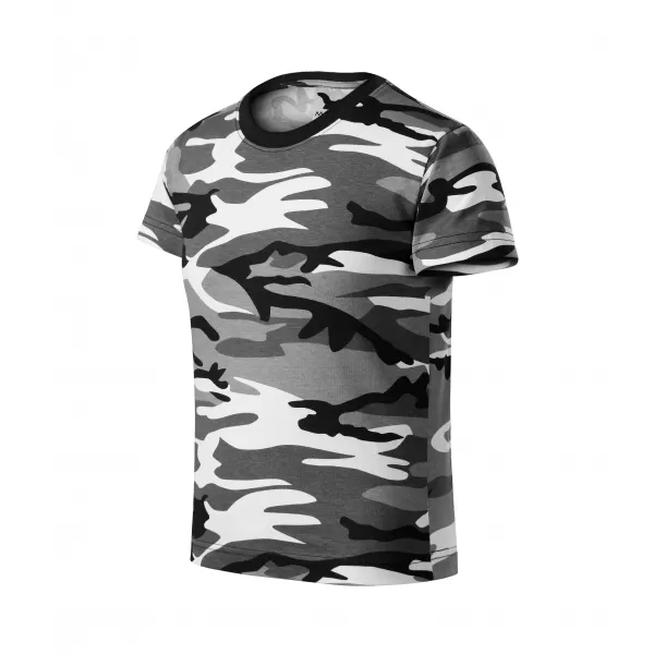  Kinder-T-Shirt MALFINI CAMOUFLAGE 149 TARNGRAU 