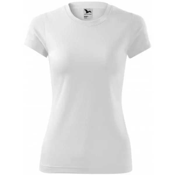 Funktions-T-Shirt für Damen MALFINI FANTASY 140 WEIß 