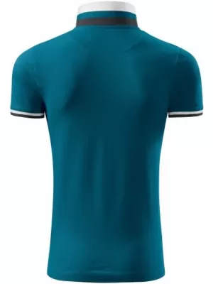 Herren-T-Shirt mit Kragen MALFINI PREMIUM COLLAR UP 256 KEROSIN