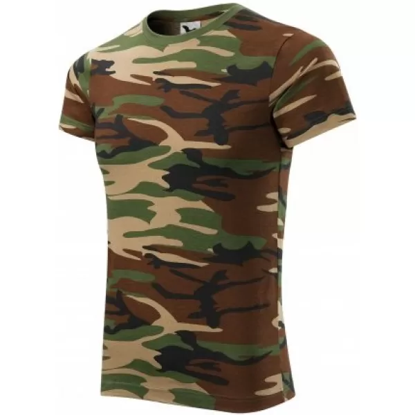  Herren-T-Shirt MALFINI CAMOUFLAGE 144 TARNBRAUN 