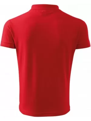 Herren-T-Shirt mit Kragen MALFINI PIQUE POLO 203 ROT