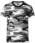 Kinder-T-Shirt MALFINI CAMOUFLAGE 149 TARNGRAU