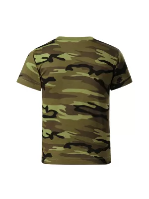 Kinder-T-Shirt MALFINI CAMOUFLAGE 149 TARNGRÜN