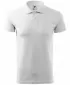 Herren-T-Shirt mit Kragen MALFINI SINGLE J. 202 WEIß