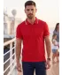 Herren-T-Shirt mit Kragen MALFINI URBAN 219 ROT