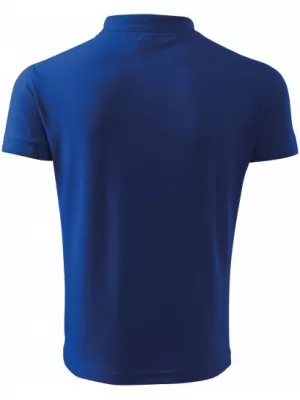 Herren-T-Shirt mit Kragen MALFINI PIQUE POLO 203 KÖNIGSBLAU