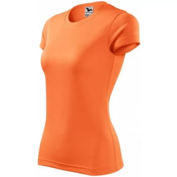  Funktions-T-Shirt für Damen MALFINI FANTASY 140 NEON-MANDARINE 