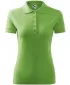 Damen-T-Shirt mit Kragen MALFINI PIQUE POLO 210 GRASGRÜN