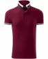 Herren-T-Shirt mit Kragen MALFINI PREMIUM COLLAR UP 256 GRANAT