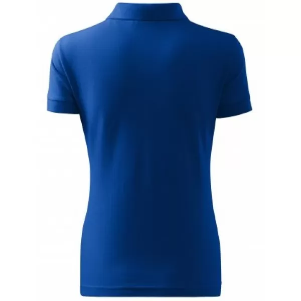  Damen-T-Shirt mit Kragen MALFINI HEAVY 216 KÖNIGSBLAU 