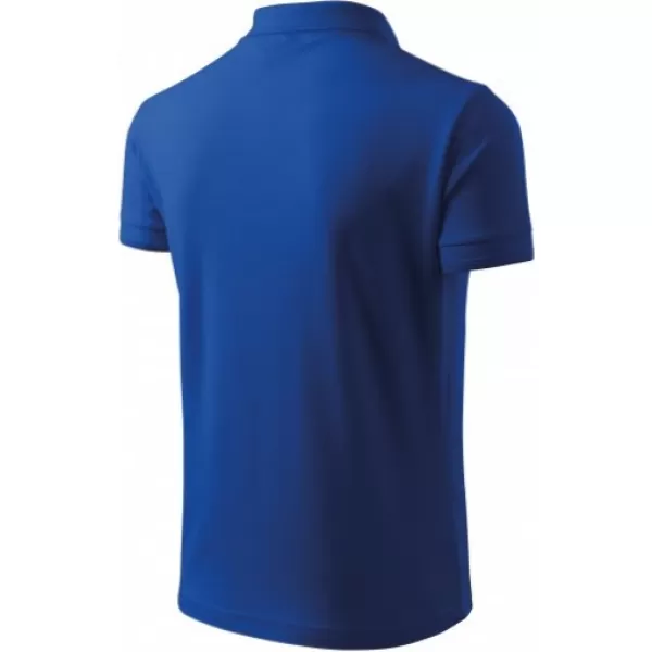  Herren-T-Shirt mit Kragen MALFINI PIQUE POLO 203 KÖNIGSBLAU 