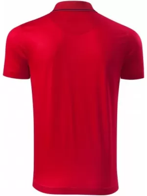 Herren-T-Shirt mit Kragen MALFINI PREMIUM GRAND 259 ROTE FORMEL