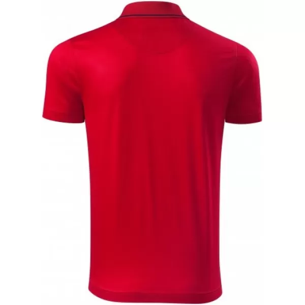  Herren-T-Shirt mit Kragen MALFINI PREMIUM GRAND 259 ROTE FORMEL 