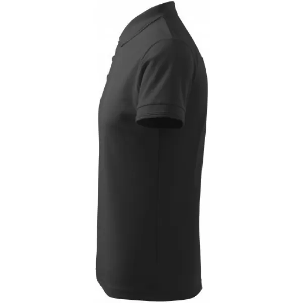  Herren-T-Shirt mit Kragen MALFINI PIQUE POLO 203 ANTHRAZIT-HIGHLIGHT 