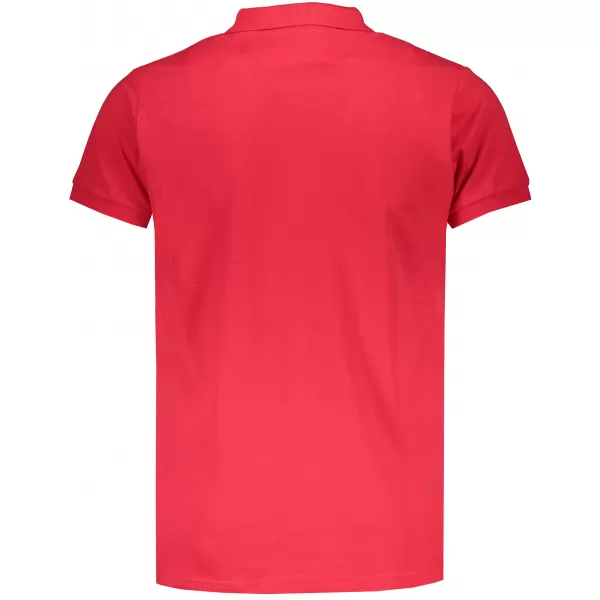  Herren t -Shirt mit einem Kragen OMBRE AS1048 ROT 