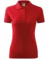 Damen-T-Shirt mit Kragen MALFINI PIQUE POLO 210 ROT