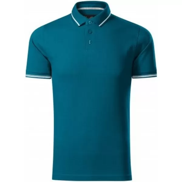  Herren-T-Shirt mit Kragen MALFINI PREMIUM PERFECTION PLAIN 251 KEROSIN 