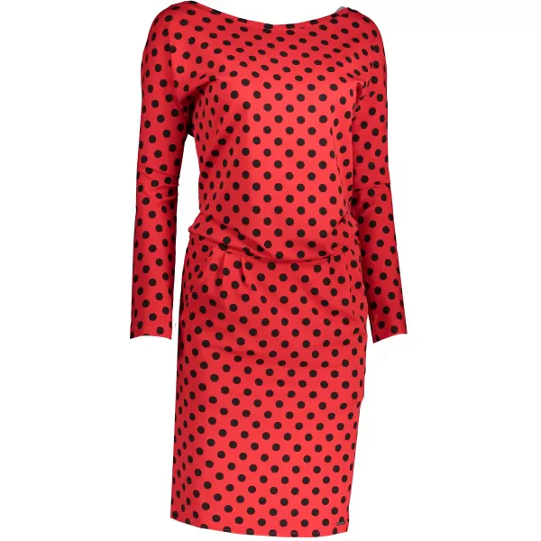  Kleid NUMOCO CRISTINA A189-8 ROT/SCHWARZ 