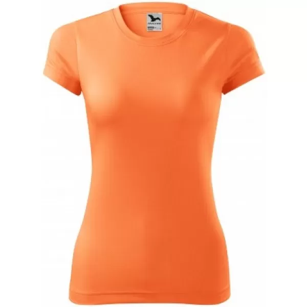  Funktions-T-Shirt für Damen MALFINI FANTASY 140 NEON-MANDARINE 