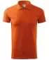 Herren-T-Shirt mit Kragen MALFINI SINGLE J. 202 ORANGE