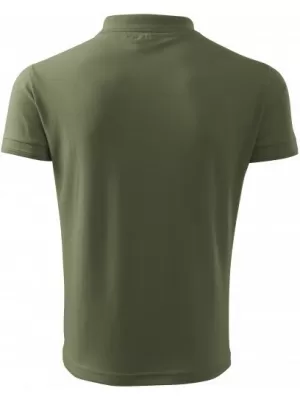 Herren-T-Shirt mit Kragen MALFINI PIQUE POLO 203 KHAKI