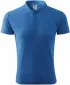Herren-T-Shirt mit Kragen MALFINI PIQUE POLO 203 AZURBLAU
