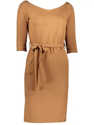Kleid NUMOCO A278-3 KARAMELL