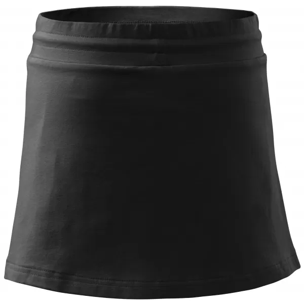  Damenrock mit Shorts MALFINI TWO IN ONE 604 SCHWARZ 