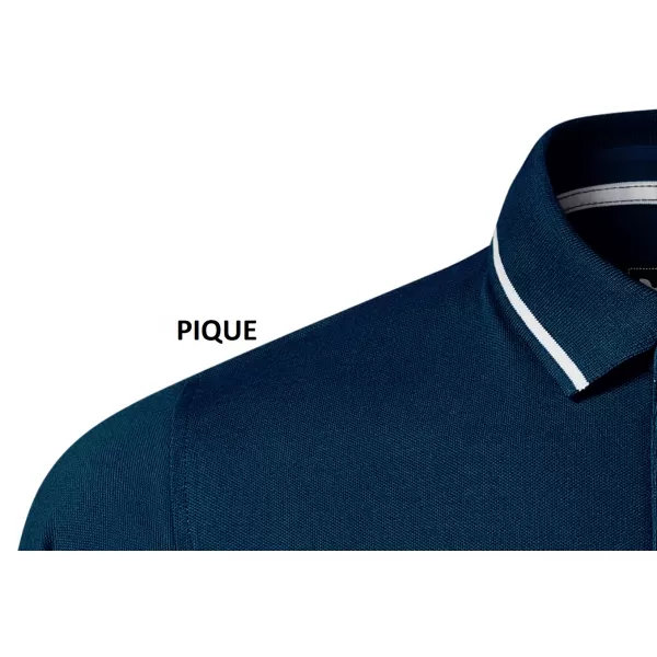  Damen-T-Shirt mit Kragen MALFINI PREMIUM PERFECTION PLAIN 253 MARINEBLAU 