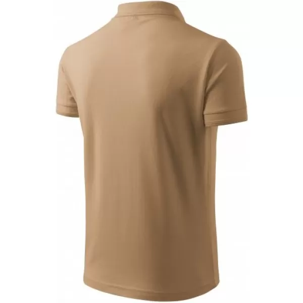 Herren-T-Shirt mit Kragen MALFINI PIQUE POLO 203 SANDIG 