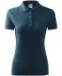 Damen-T-Shirt mit Kragen MALFINI PIQUE POLO 210 MARINEBLAU