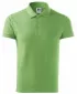Herren-T-Shirt mit Kragen MALFINI COTTON 212 GRASGRÜN
