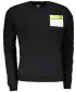 Herren -Sweatshirt OMBRE AB1046 SCHWARZ