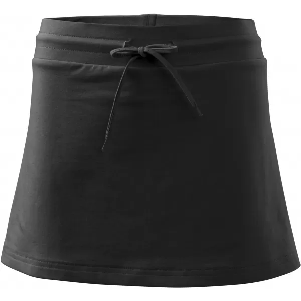  Damenrock mit Shorts MALFINI TWO IN ONE 604 SCHWARZ 