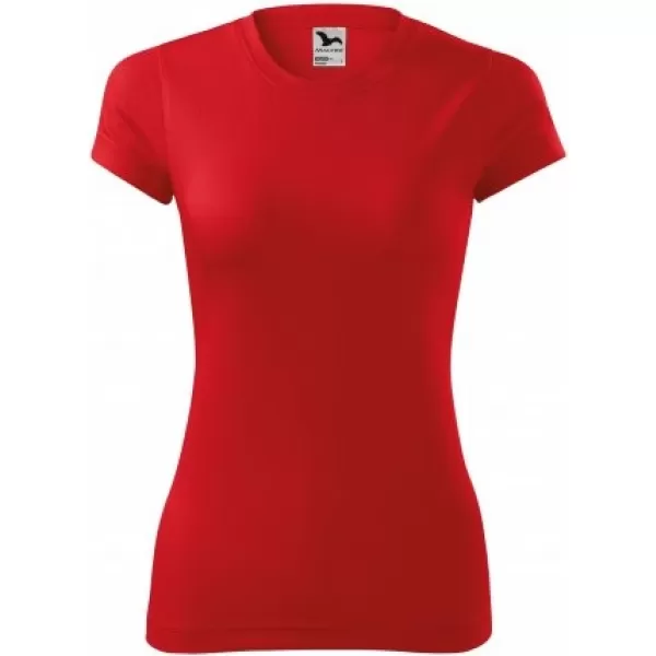  Funktions-T-Shirt für Damen MALFINI FANTASY 140 ROT 