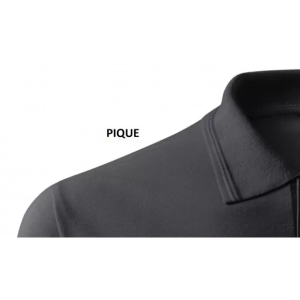  Herren-T-Shirt mit Kragen MALFINI PIQUE POLO 203 EBENHOLZGRAU 