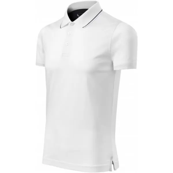  Herren-T-Shirt mit Kragen MALFINI PREMIUM GRAND 259 WEIß 