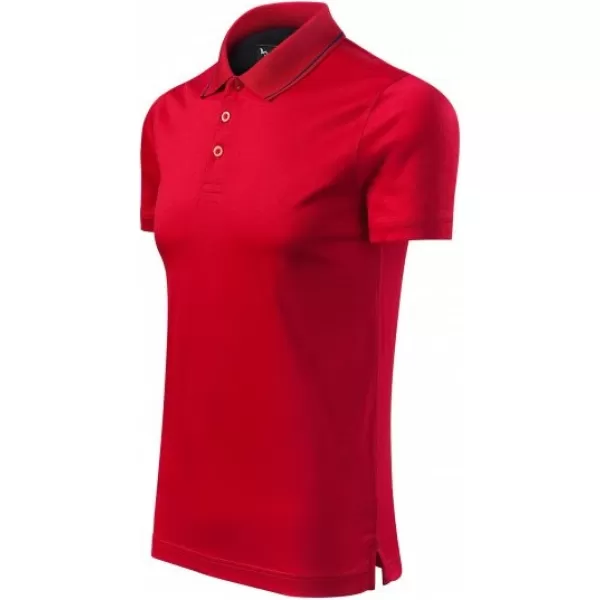  Herren-T-Shirt mit Kragen MALFINI PREMIUM GRAND 259 ROTE FORMEL 