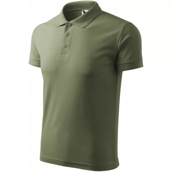  Herren-T-Shirt mit Kragen MALFINI PIQUE POLO 203 KHAKI 