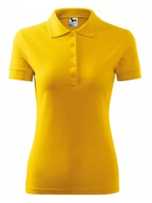 Damen-T-Shirt mit Kragen MALFINI PIQUE POLO 210 BERNSTEIN