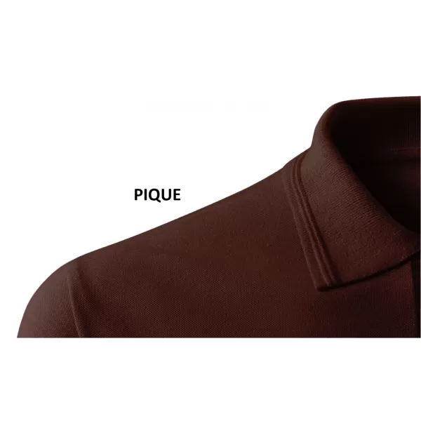  Damen-T-Shirt mit Kragen MALFINI PIQUE POLO 210 KAFFEE 