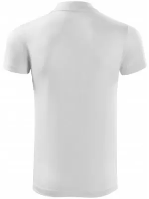 Herren-Funktions-T-Shirt mit Kragen MALFINI VICTORY 217 WEIß