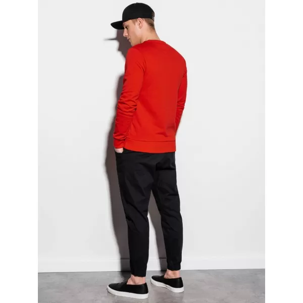  Herren -Sweatshirt OMBRE AB1045 ROT 