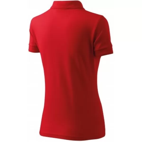  Damen-T-Shirt mit Kragen MALFINI PIQUE POLO 210 ROT 