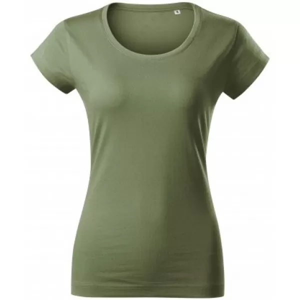  Damen-T-Shirt MALFINI VIPER FREE F61 KHAKI 