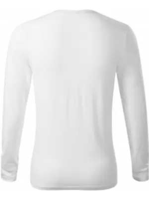 Herren-T-Shirt mit langen Ärmeln MALFINI PREMIUM BRAVE 155 WEIß